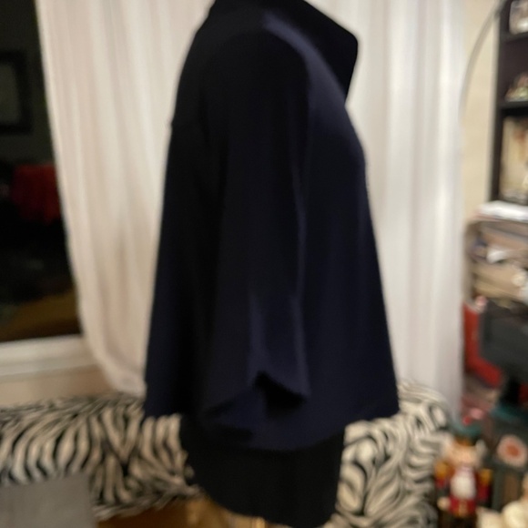 Short Mango Tango Jacket navy Blue Size Small - Picture 4 of 7